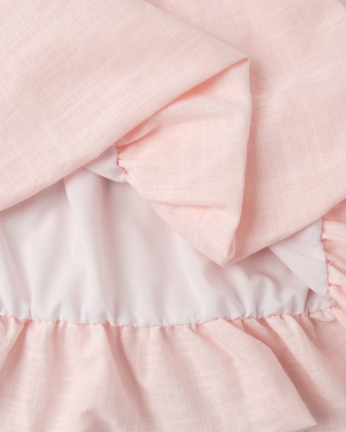 Frenchie Tailored Cotton Vest and Skirt Two-Piece Set
