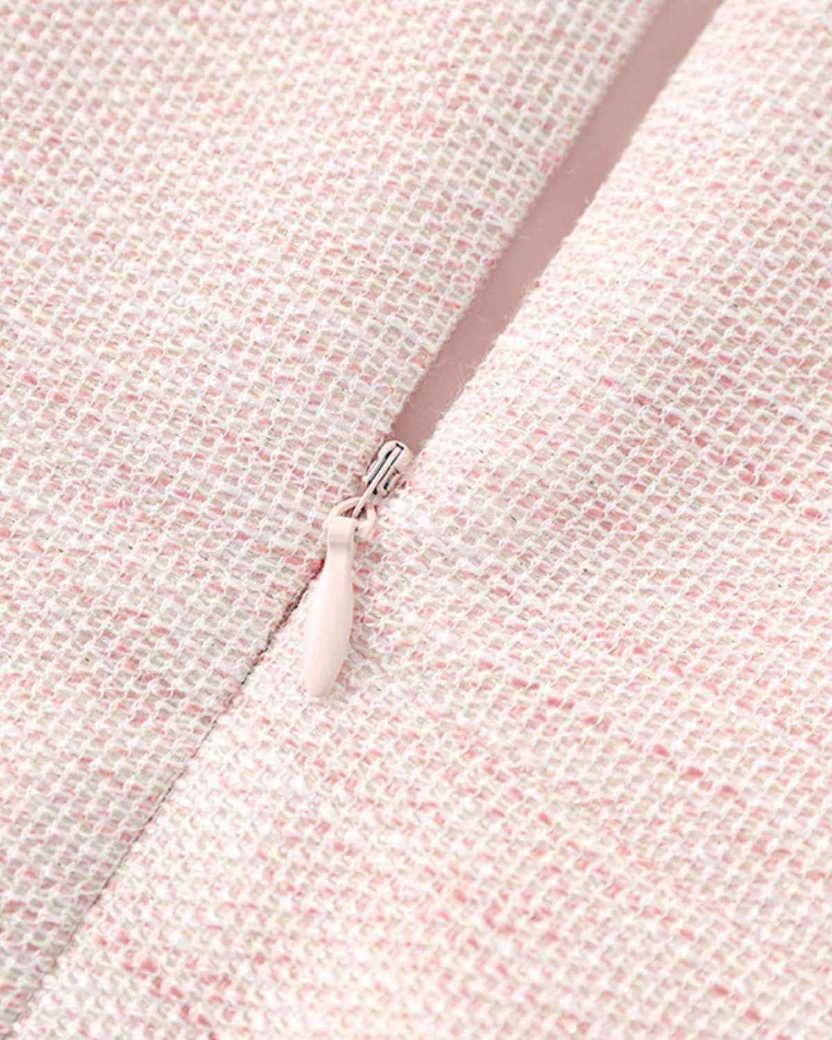 Kara Short Sleeve Tailored Polyamide Dress – Pink