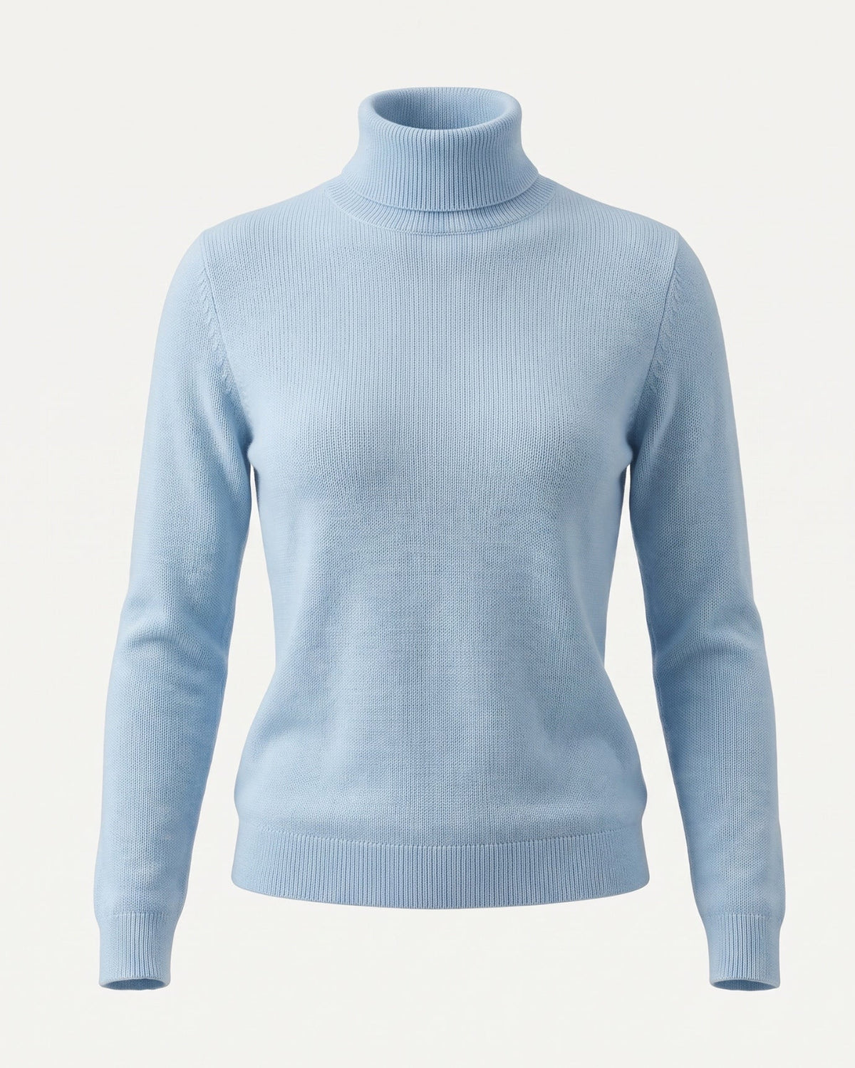 Kiara Pure Cashmere Jumper with Subtle Ribbed Detailing