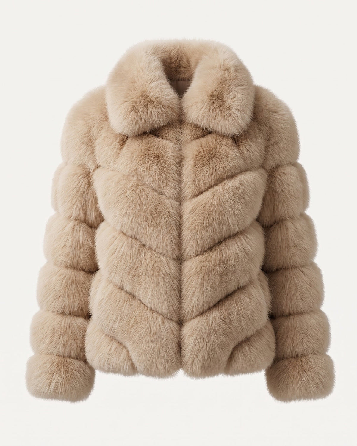 Reversible Double-Sided Coat with Tailored Cut