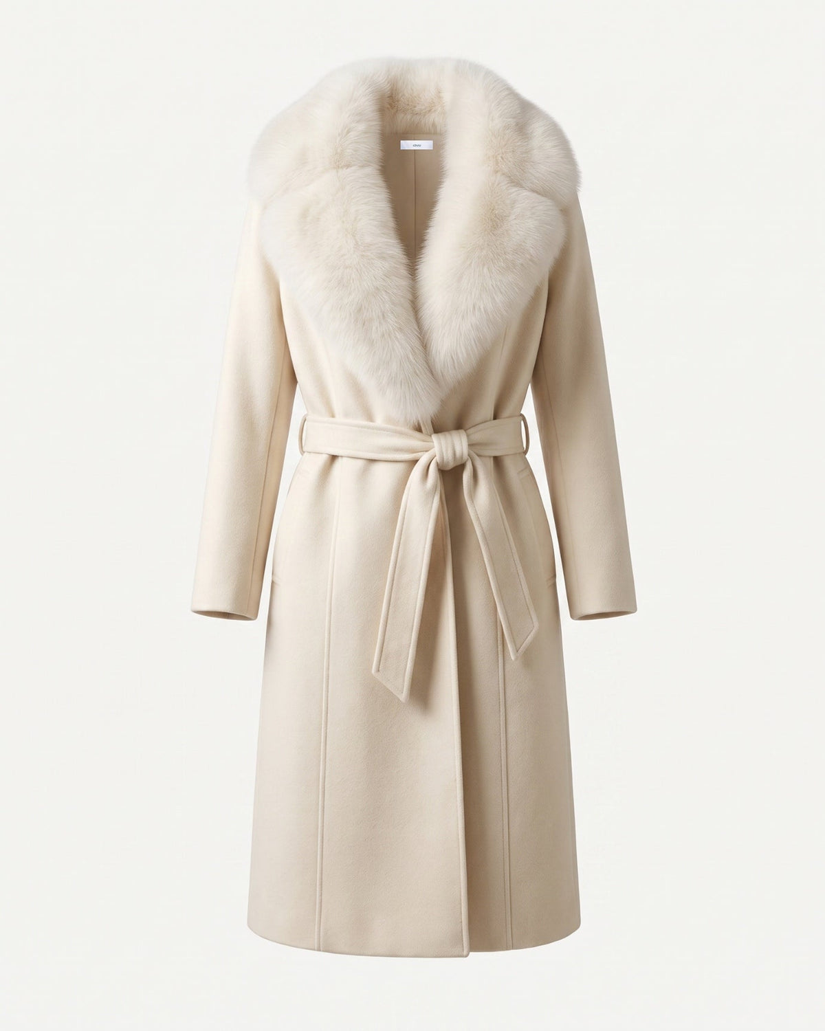 Nevada Long Belted Wool Coat