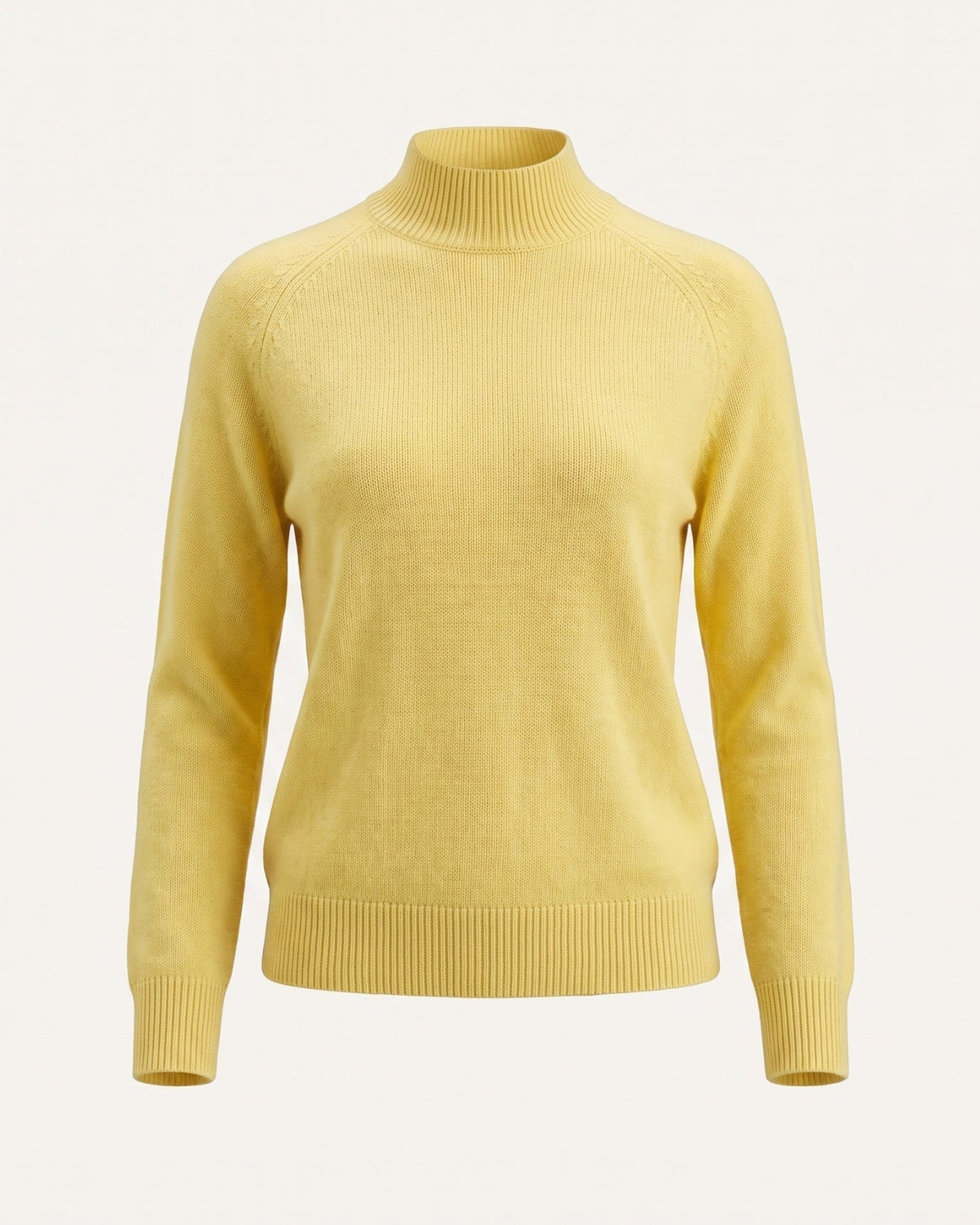 Kiara Pure Cashmere Jumper with Subtle Ribbed Detailing