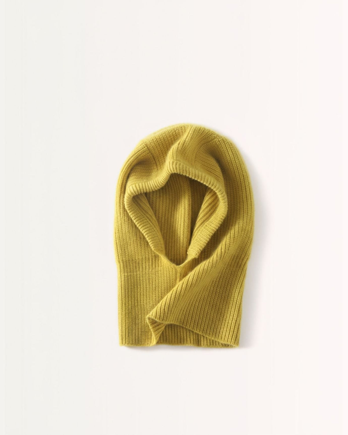 Knitted Pure Cashmere Neck Cap with Ear Protection – view 9