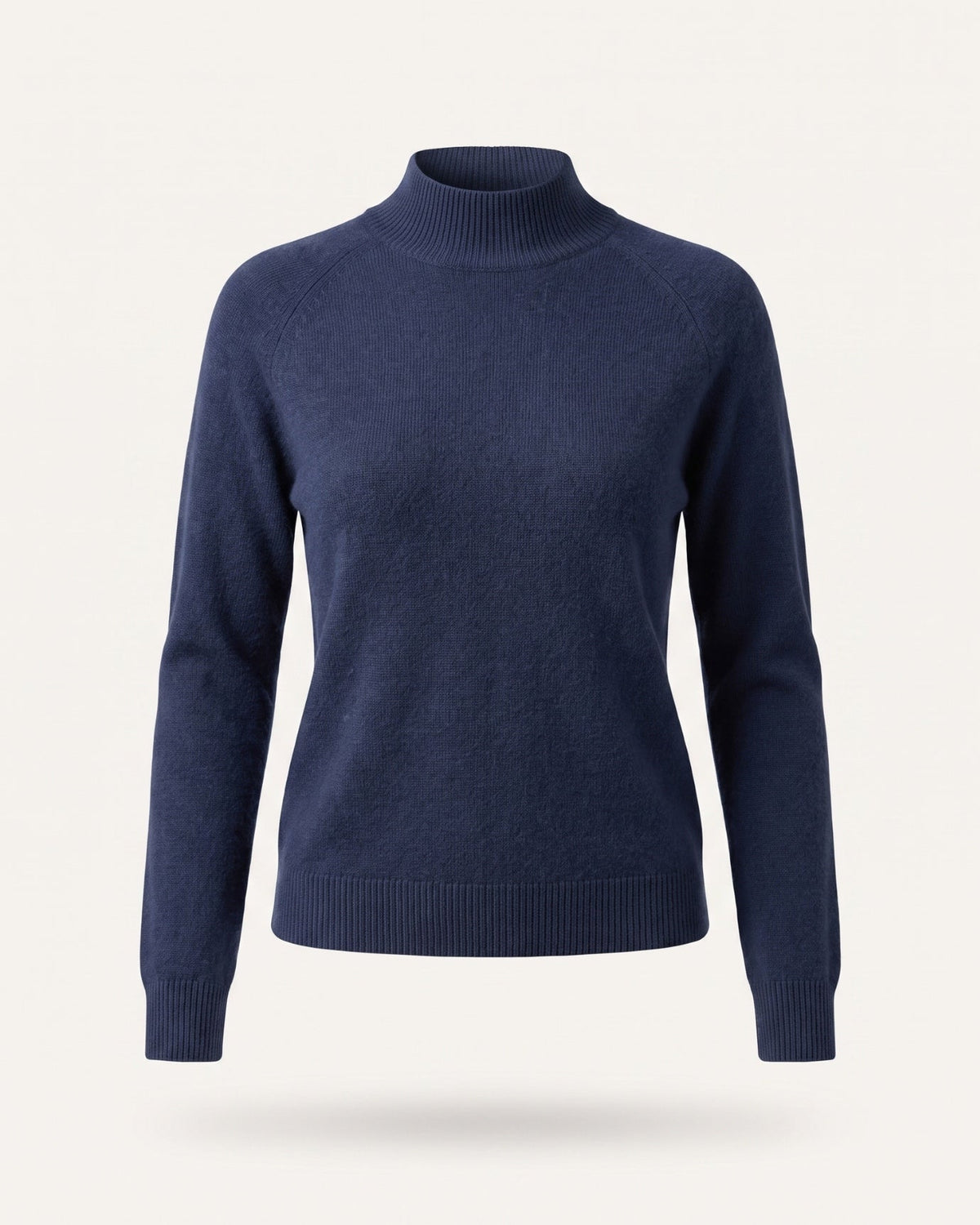 Kiara Pure Cashmere Jumper with Subtle Ribbed Detailing