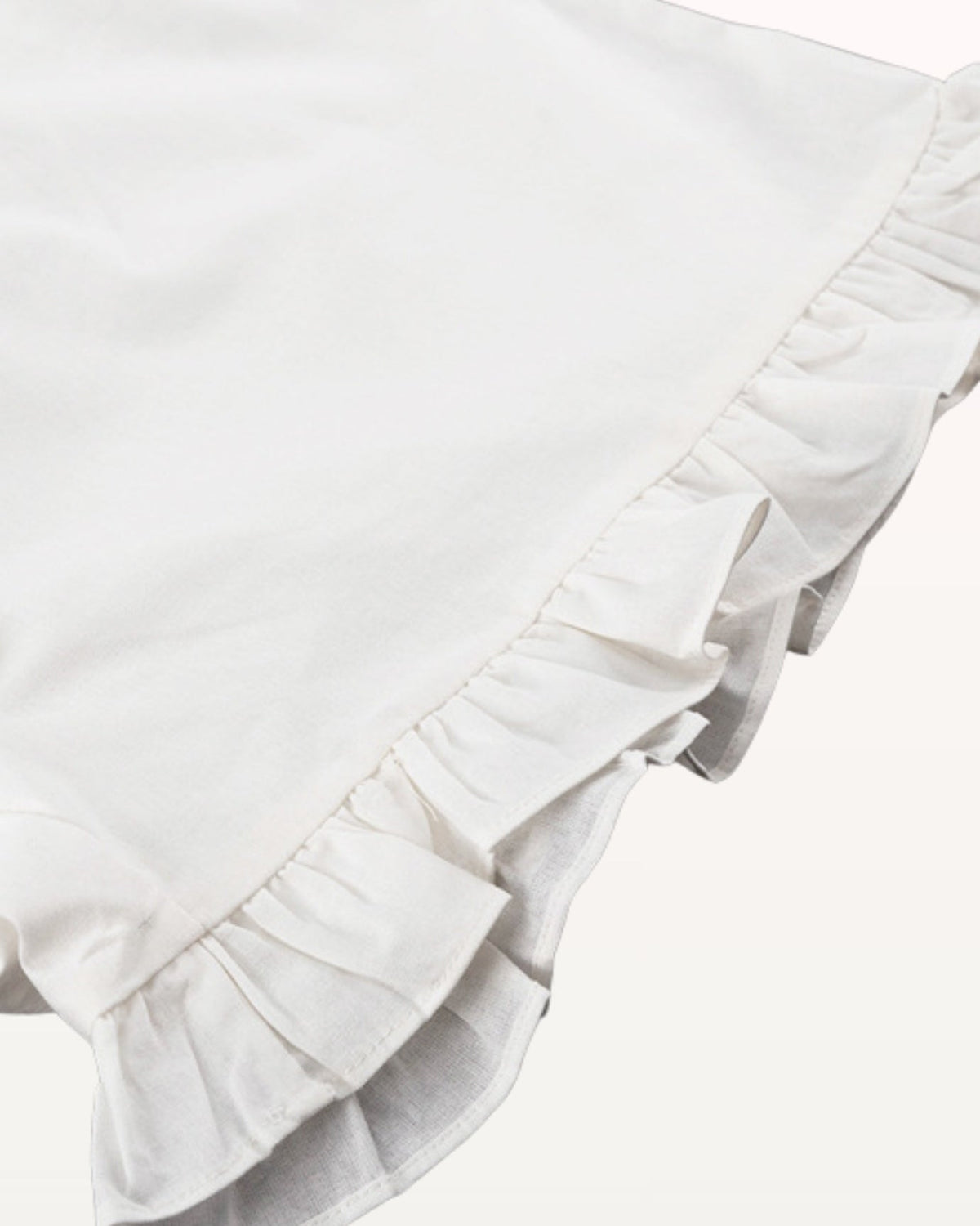 Relaxed Cotton Shirt and High Waisted Shorts Two-Piece Set – view 9