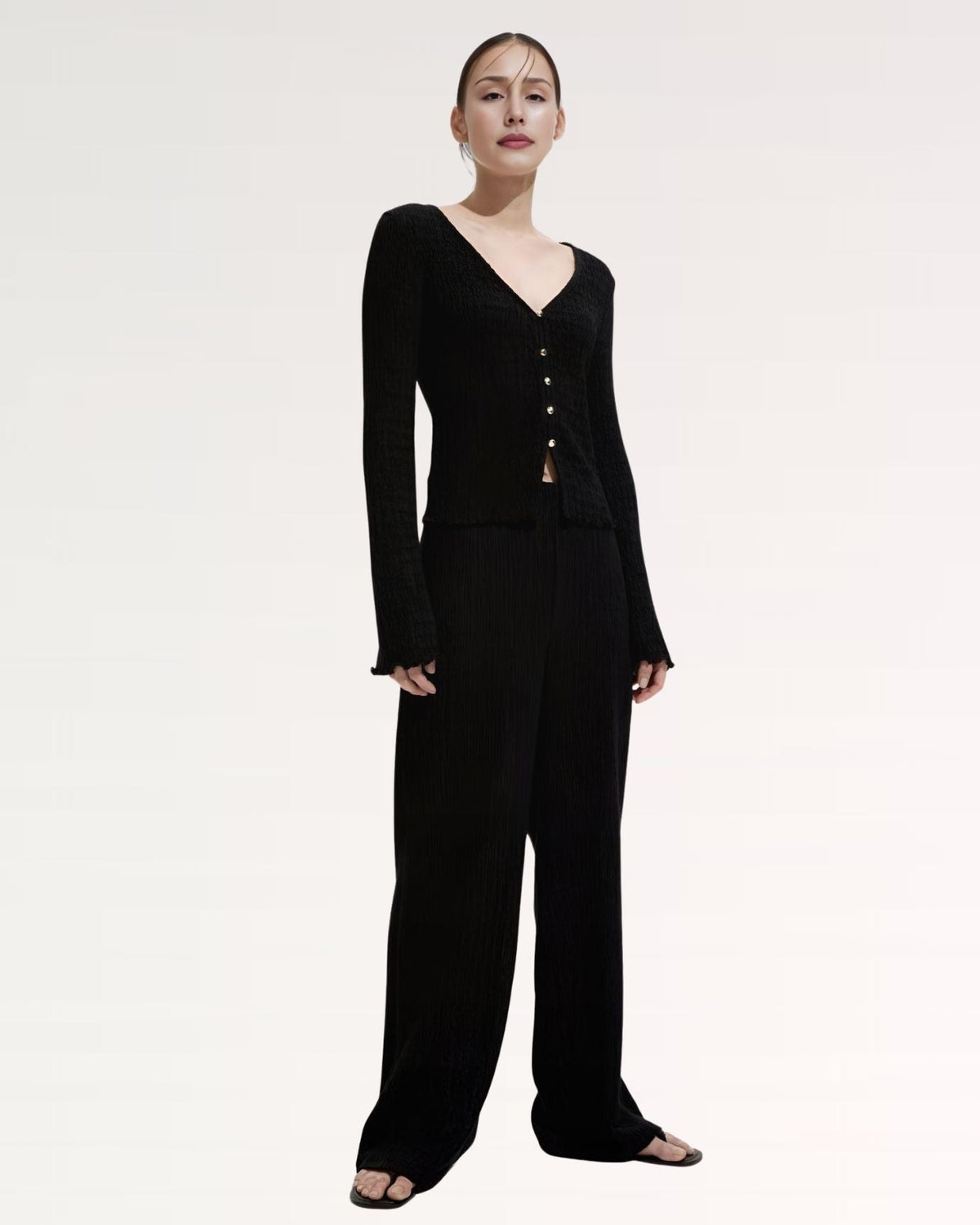 Lightweight Relaxed Fit Two-Piece Summer Co-ord Set – view 13