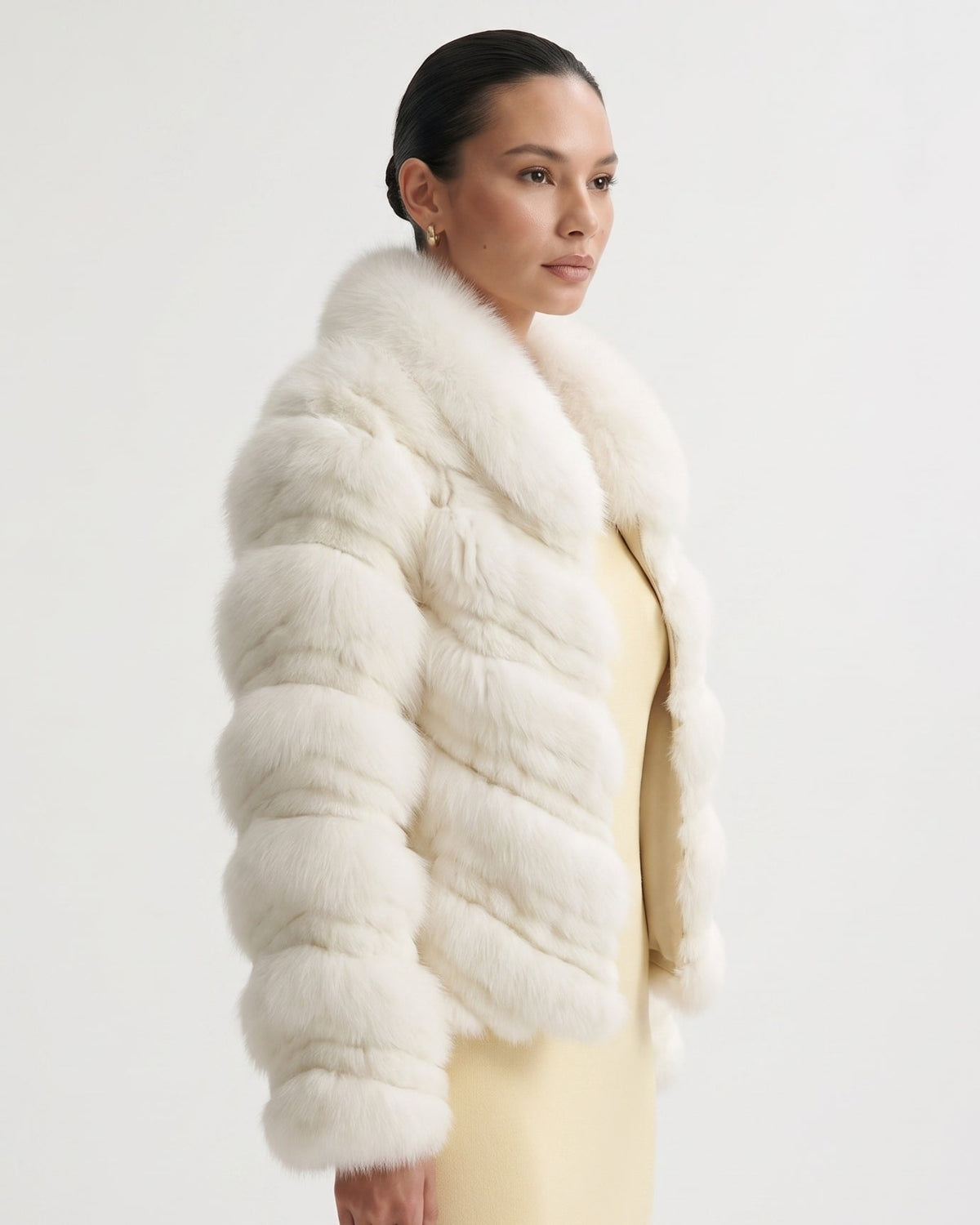 Reversible Double-Sided Coat with Tailored Cut
