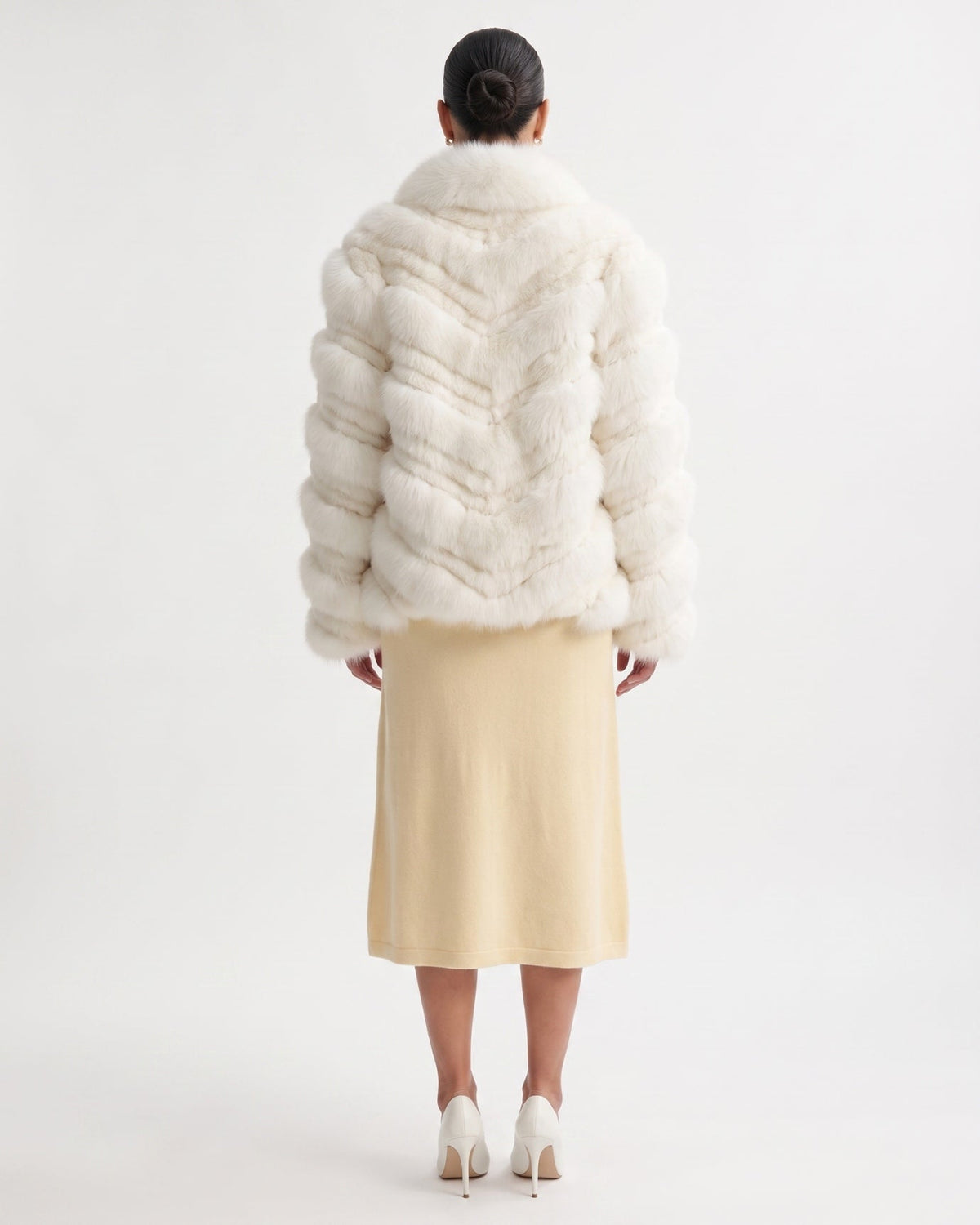 Reversible Double-Sided Coat with Tailored Cut