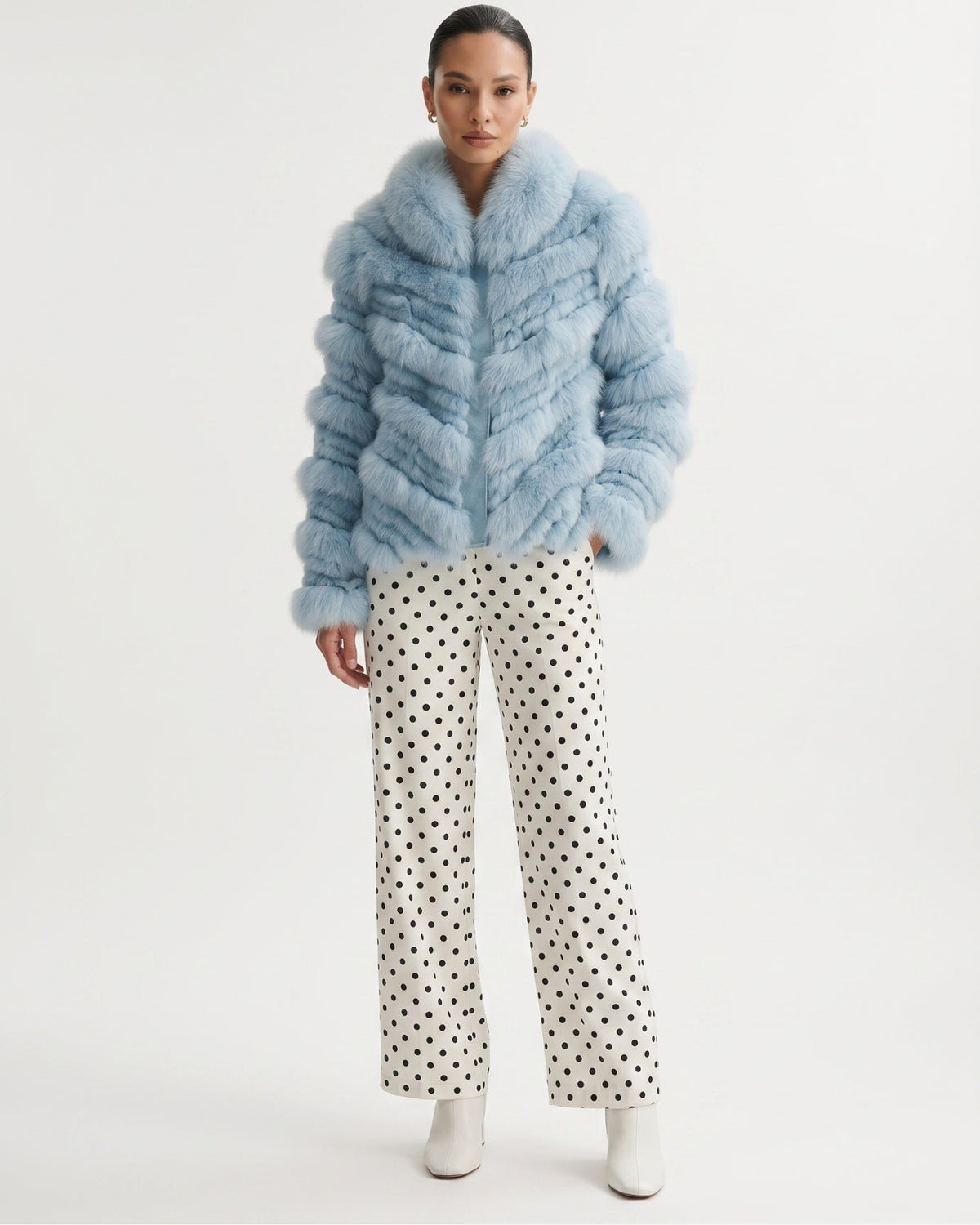 Reversible Double-Sided Coat with Tailored Cut