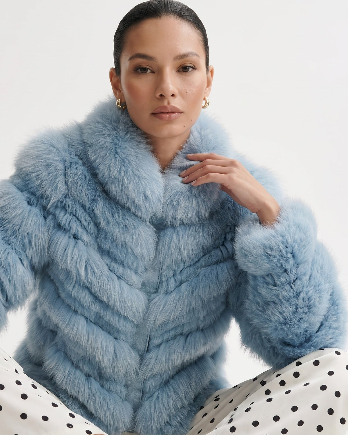 Reversible Double-Sided Coat with Tailored Cut
