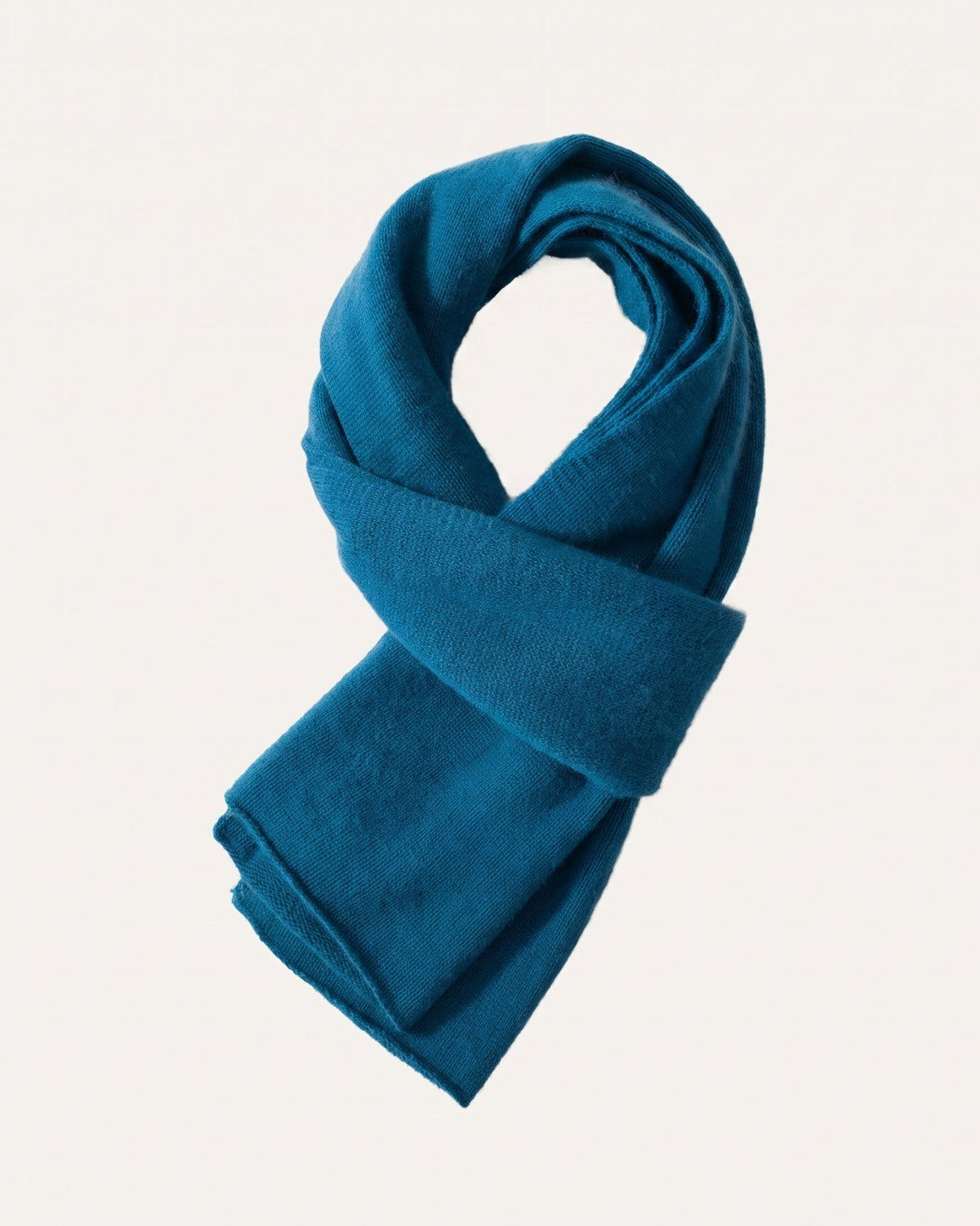 NY Artisan-Knitted Pure Cashmere Scarf with Refined Texture – view 13
