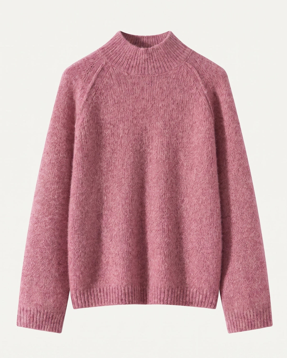 Lia Cashmere and Mulberry Silk Blend Jumper with Subtle Sheen – view 7