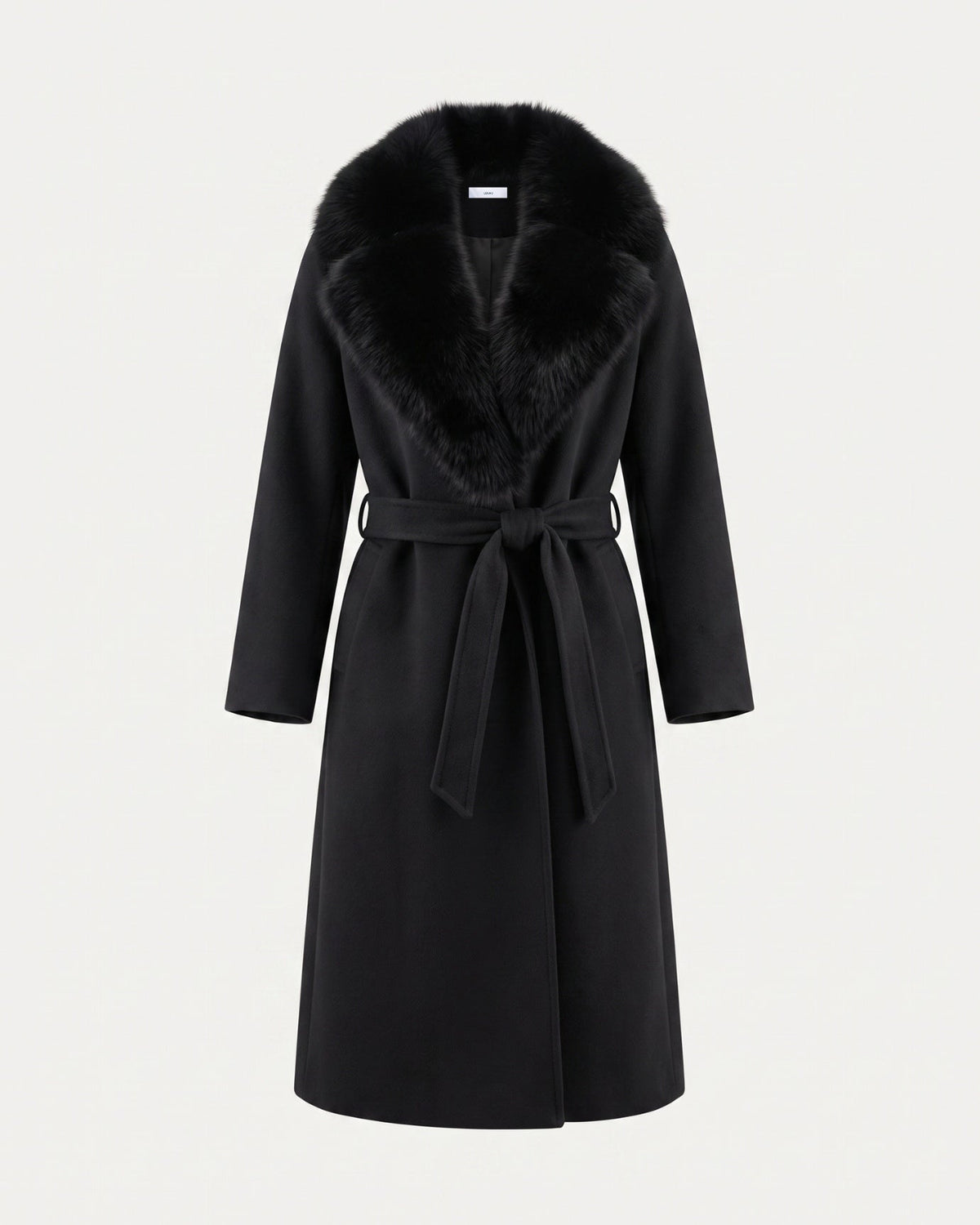 Nevada Long Belted Wool Coat