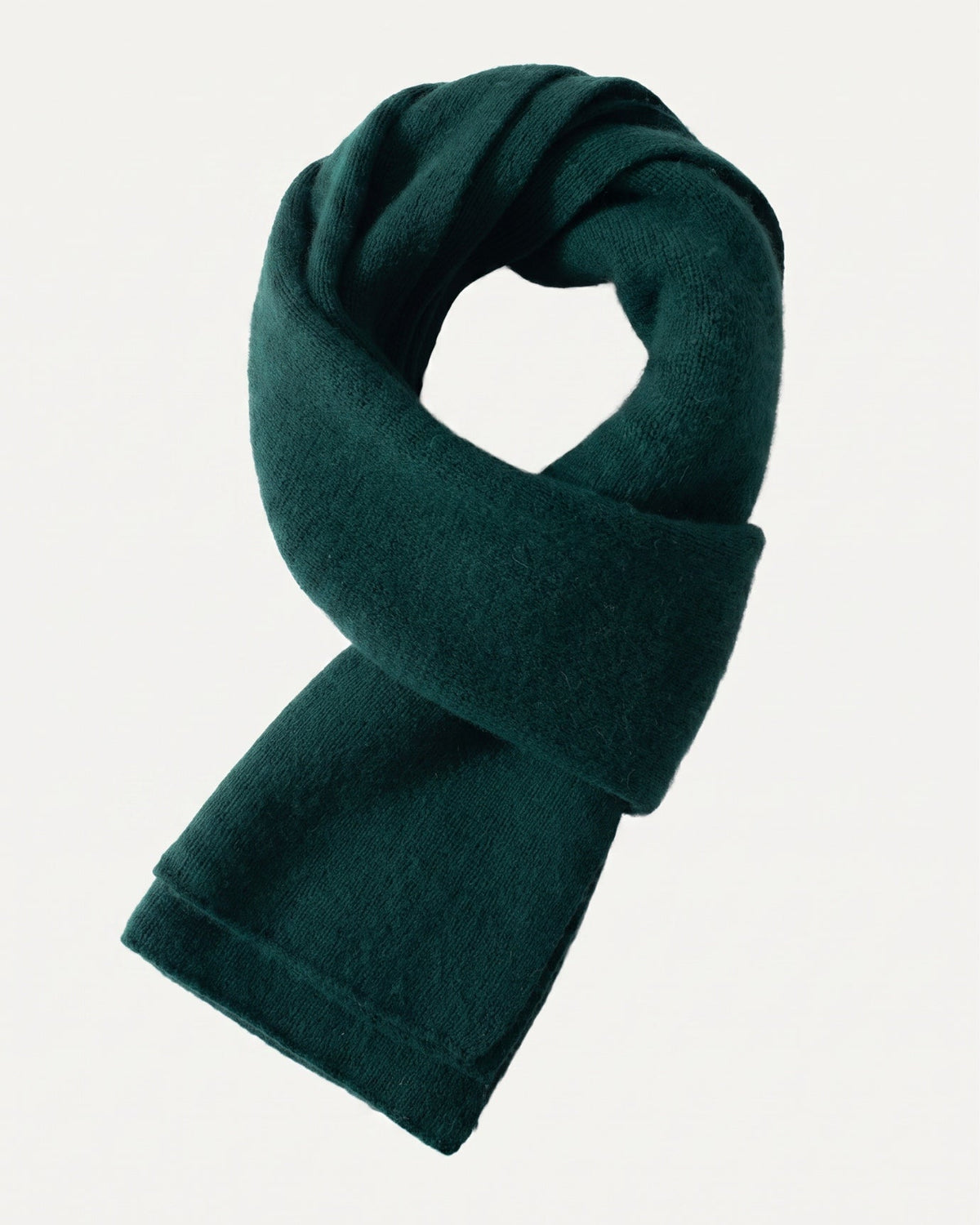NY Artisan-Knitted Pure Cashmere Scarf with Refined Texture – view 15