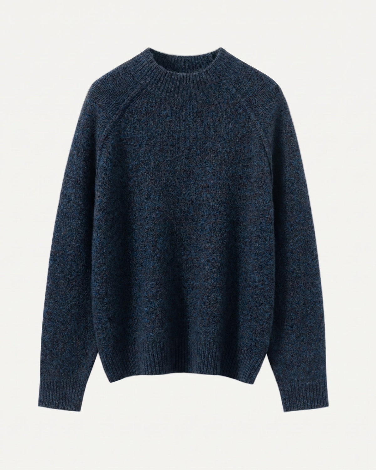 Lia Cashmere and Mulberry Silk Blend Jumper with Subtle Sheen – view 13