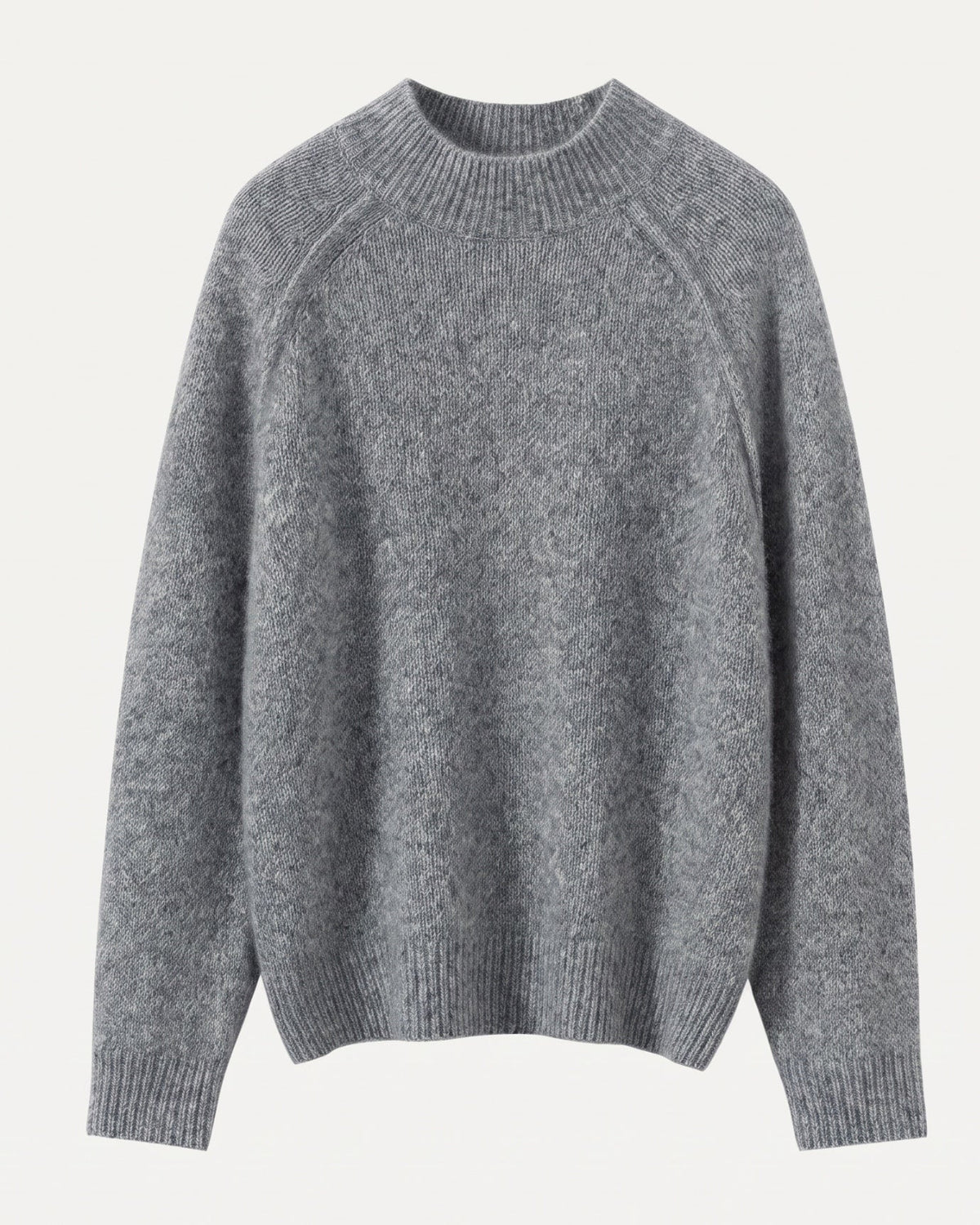 Lia Cashmere and Mulberry Silk Blend Jumper with Subtle Sheen – view 19