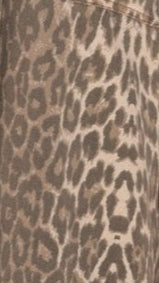 Vox High Waisted Straight Leg Trousers – Leopard Print Racer Stripe – view 6