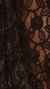 Baxter Sheer Lace Elasticated Waist Relaxed Leg Trousers – Black – view 11