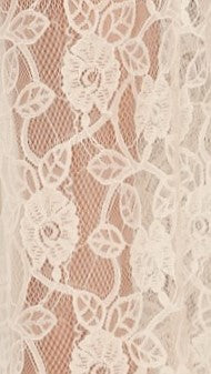 Baxter Sheer Lace Elasticated Waist Relaxed Leg Trousers – White – view 15