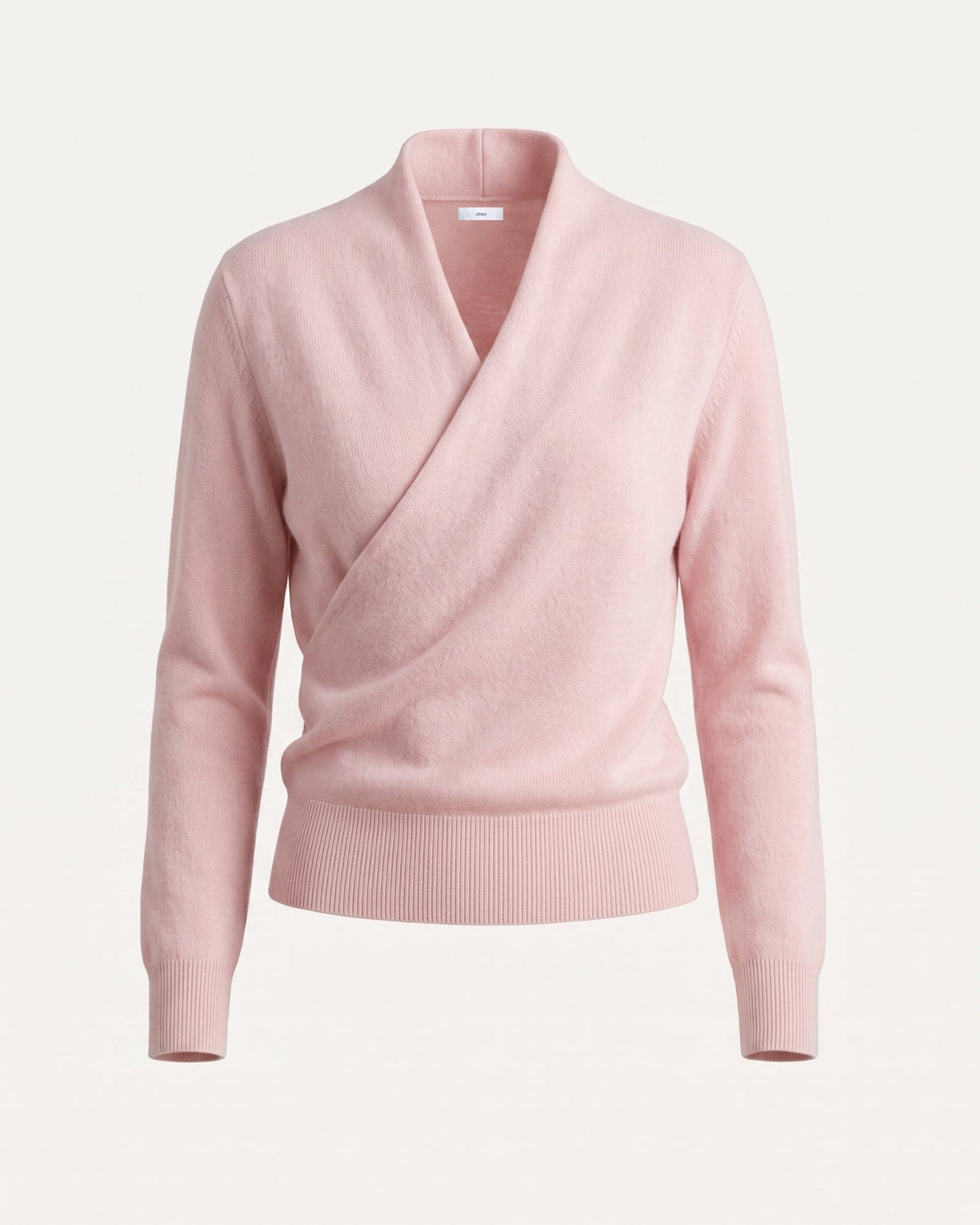 Sarah V Neck Pure Cashmere Body-Skimming Jumper – view 4