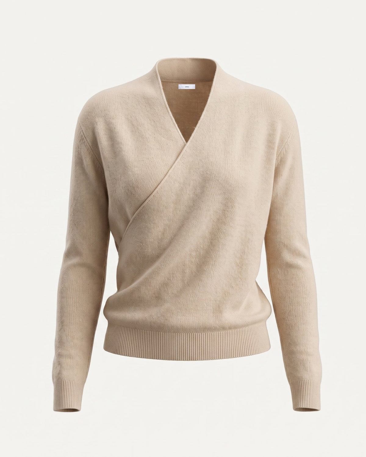Sarah V Neck Pure Cashmere Body-Skimming Jumper – view 10