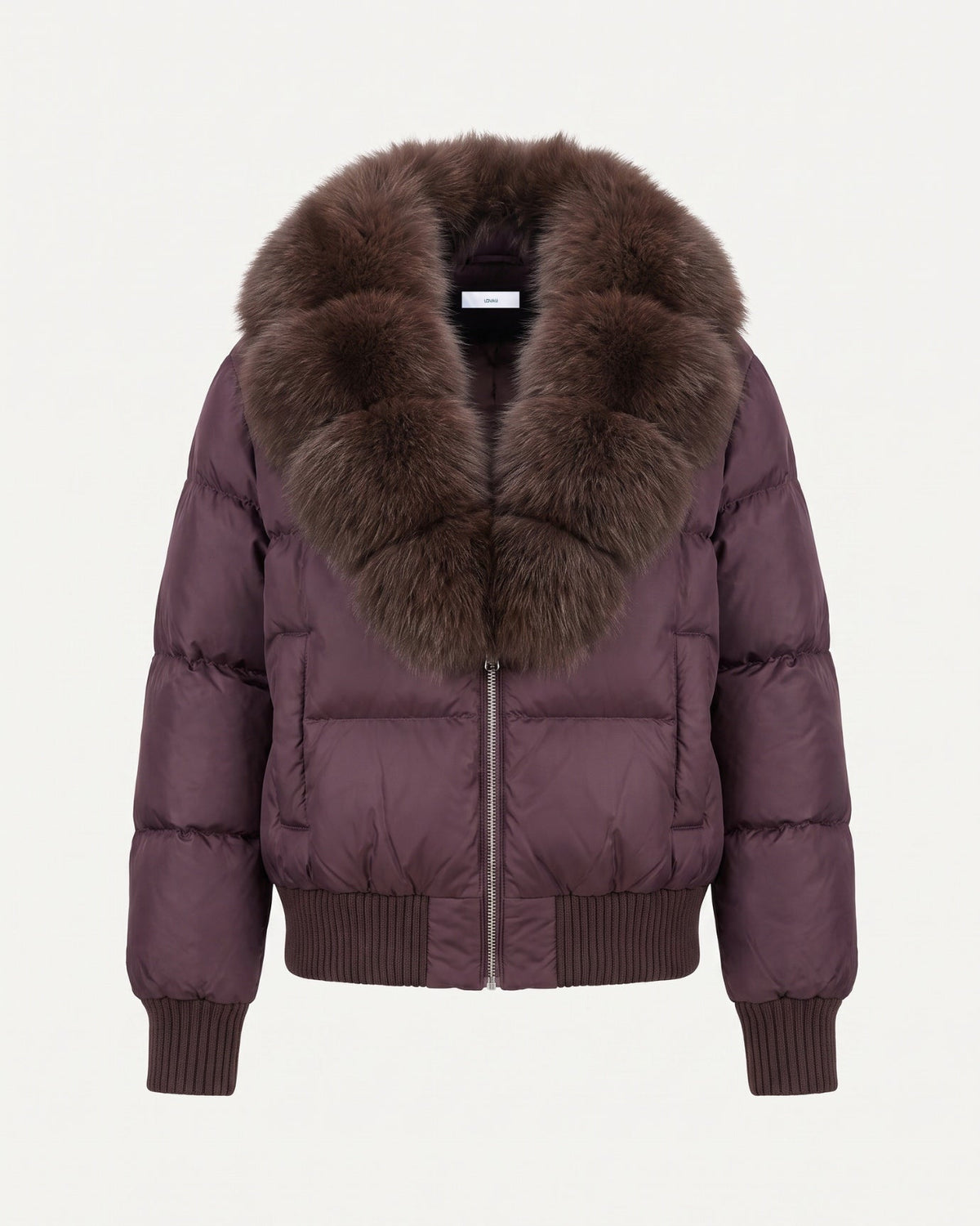 Thickened Down-Filled Jacket with Cashmere
