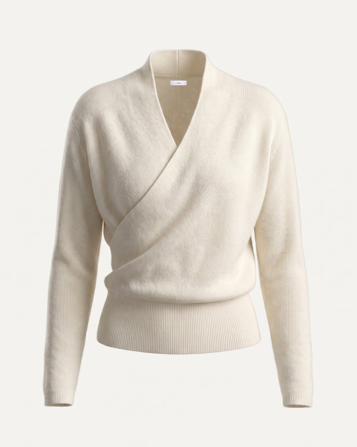 Sarah V Neck Pure Cashmere Body-Skimming Jumper – view 13