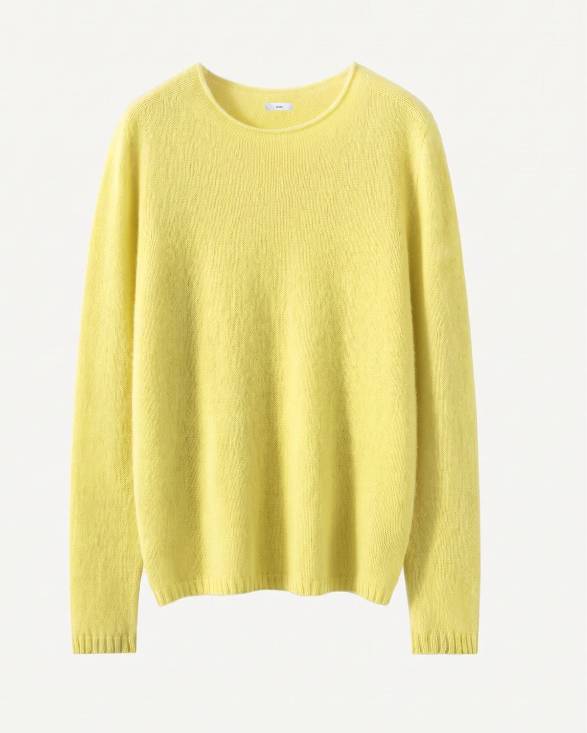 Olivia Short Sleeve Pure Cashmere Polo Top with Shaped Waist