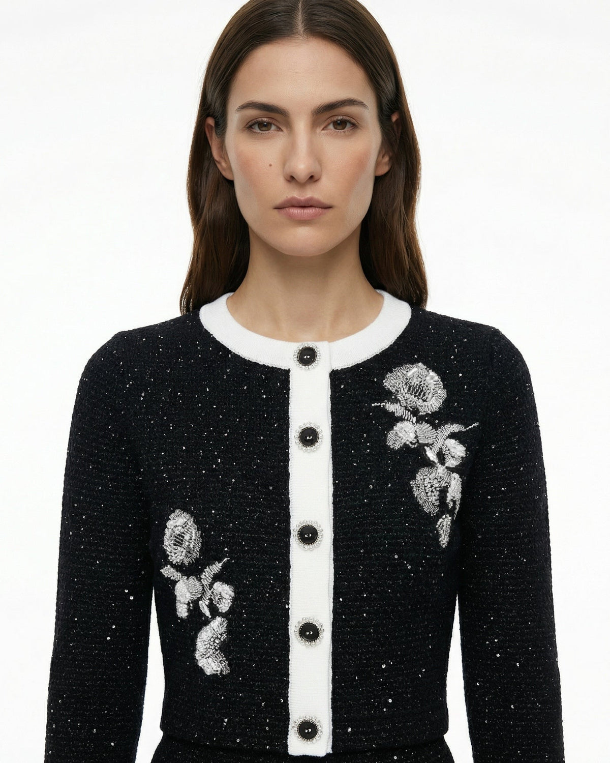 Cyndie Knitted Jacket and High-Waisted Skirt Co-ord Set – view 6