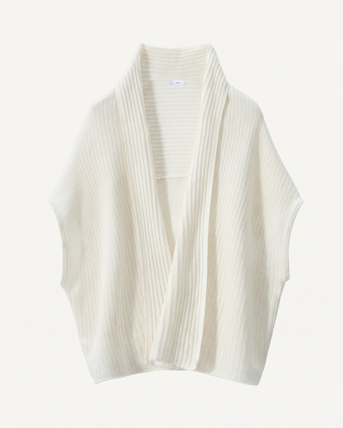 Soft Pure Cashmere Shawl Wrap with Delicate Draped Edges – view 5