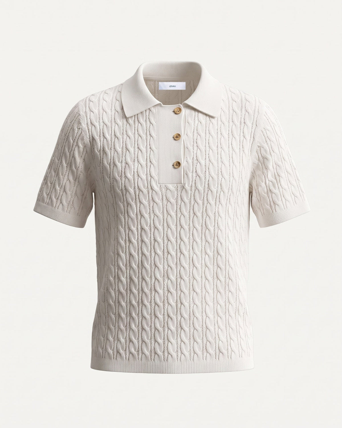 Diana Seamless Slim Fit Lightweight Knit Polo Top