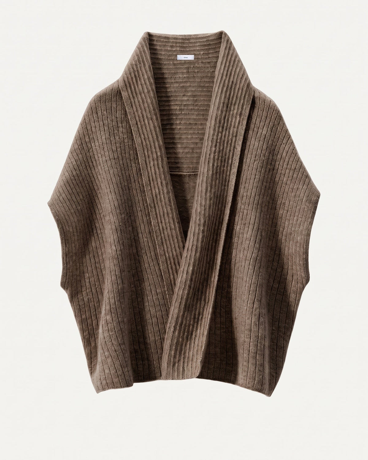 Soft Pure Cashmere Shawl Wrap with Delicate Draped Edges – view 9