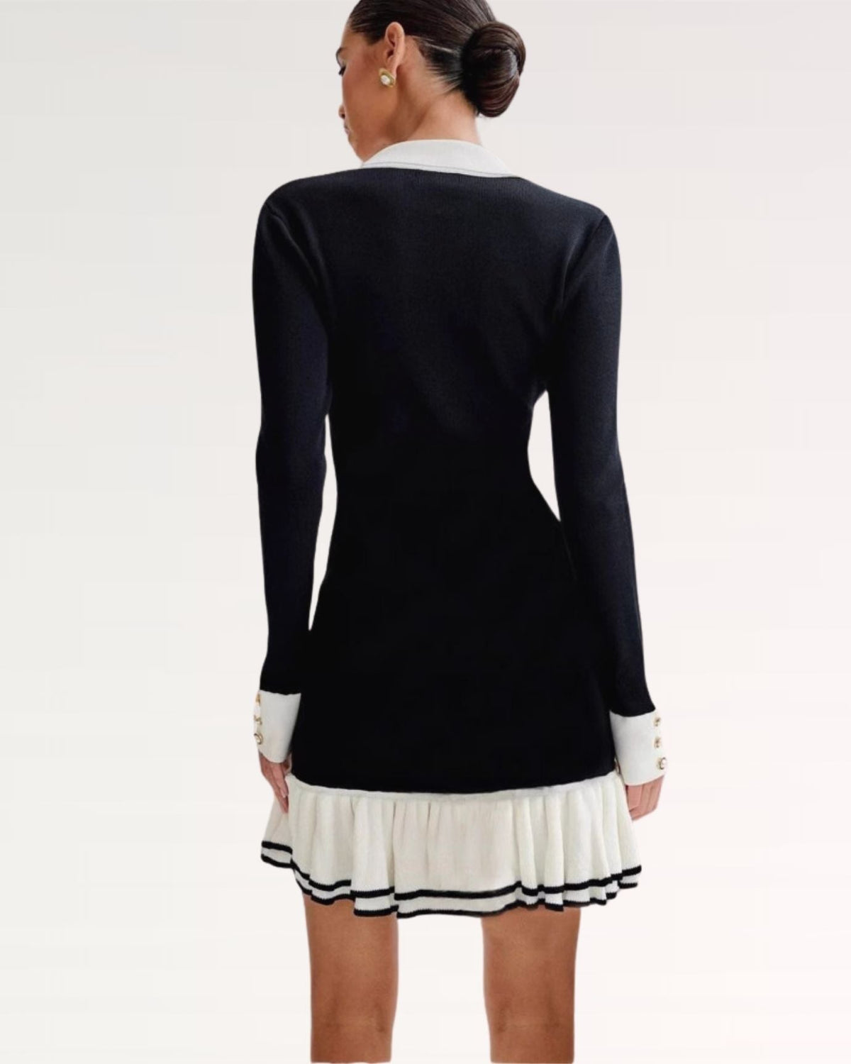 Countryside Tailored Bodice Dress with Flowing Skirt – view 3