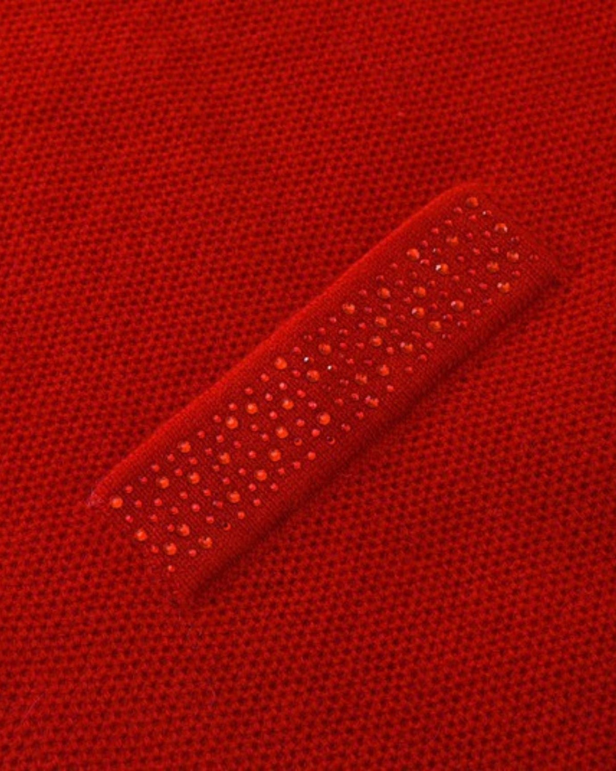 Mina Cashmere and Wool Blend Button Cardigan – Red – view 2