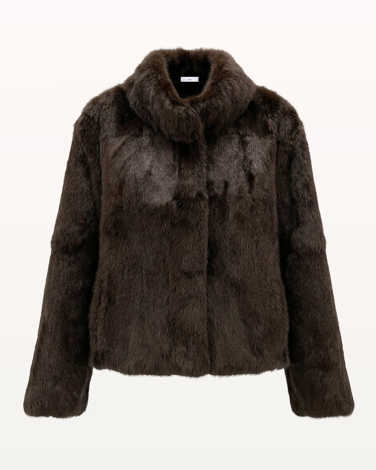 Lina Sculpted Leather Coat – view 7