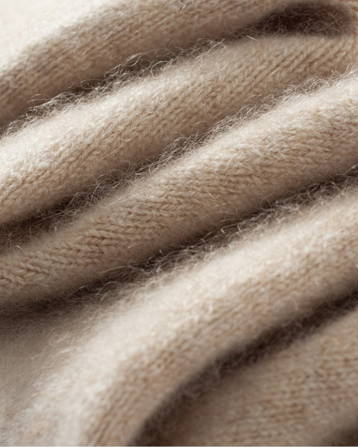 Dina Pure Cashmere Knitted Leggings with Elastic Waist – view 10