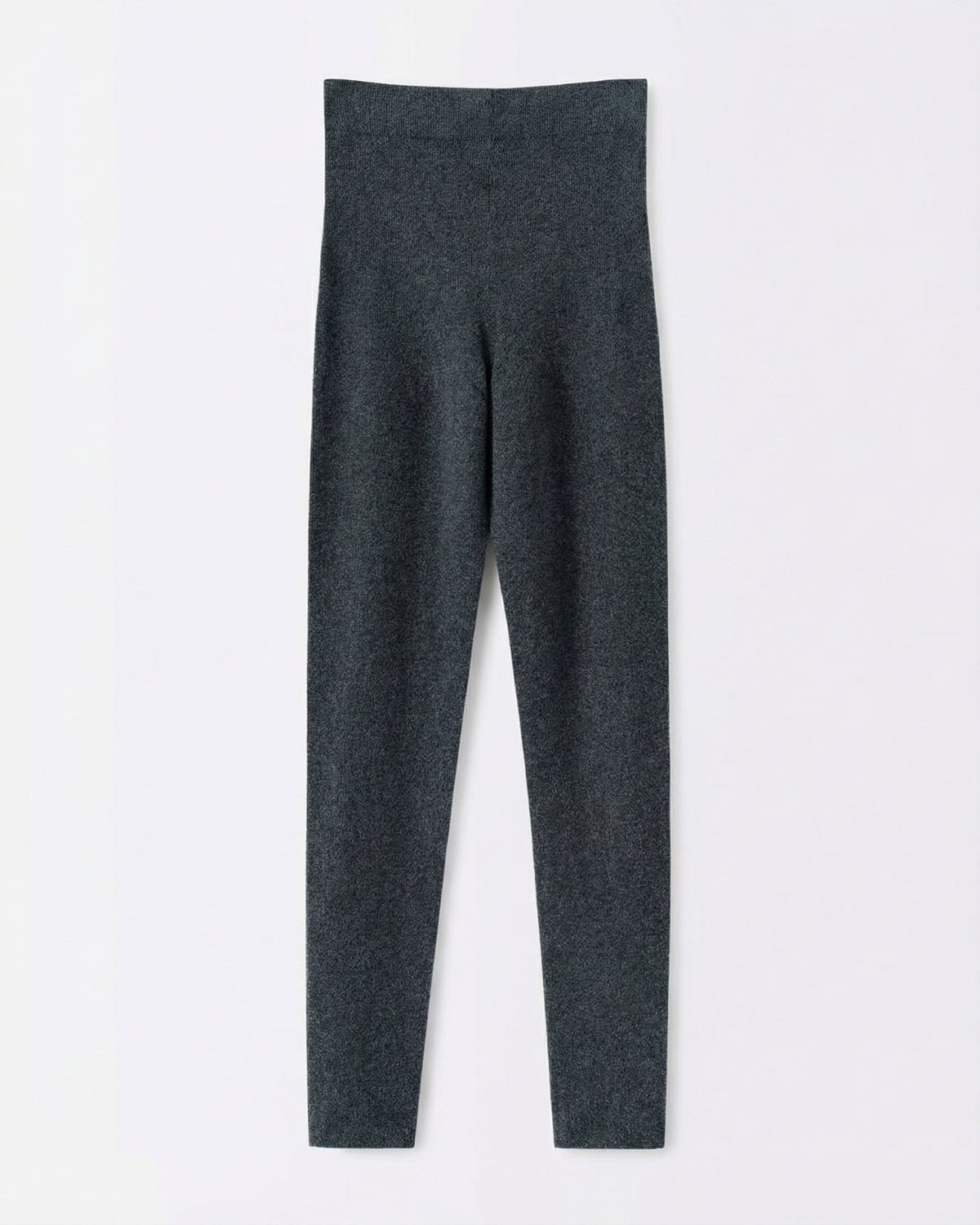 Dina Pure Cashmere Knitted Leggings with Elastic Waist – view 11