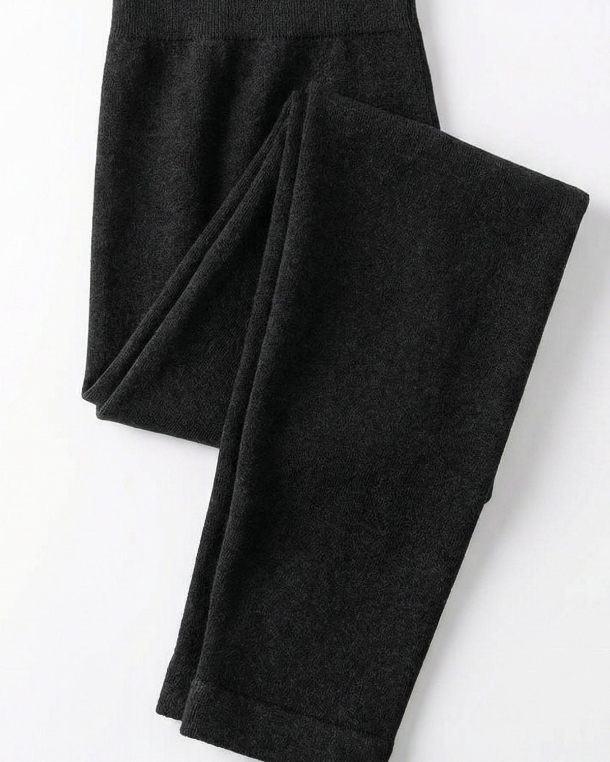 Dina Pure Cashmere Knitted Leggings with Elastic Waist – view 17
