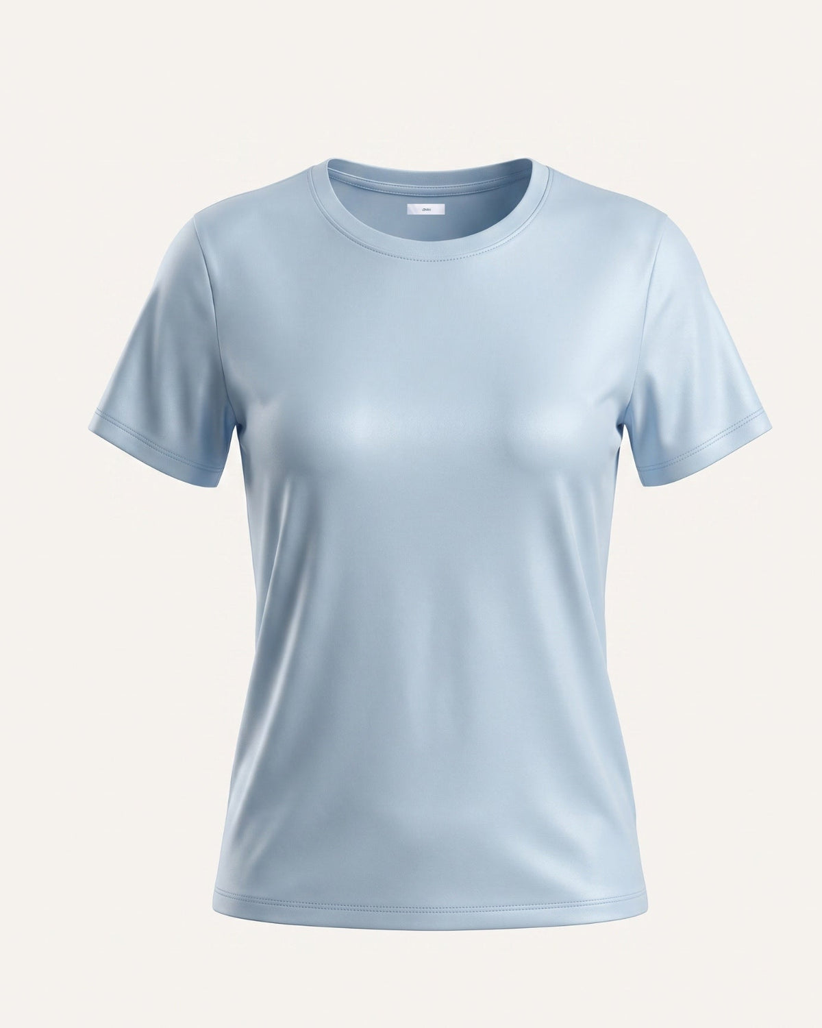 Mercerised Cotton Round Neck Tailored Fit T-Shirt – view 19