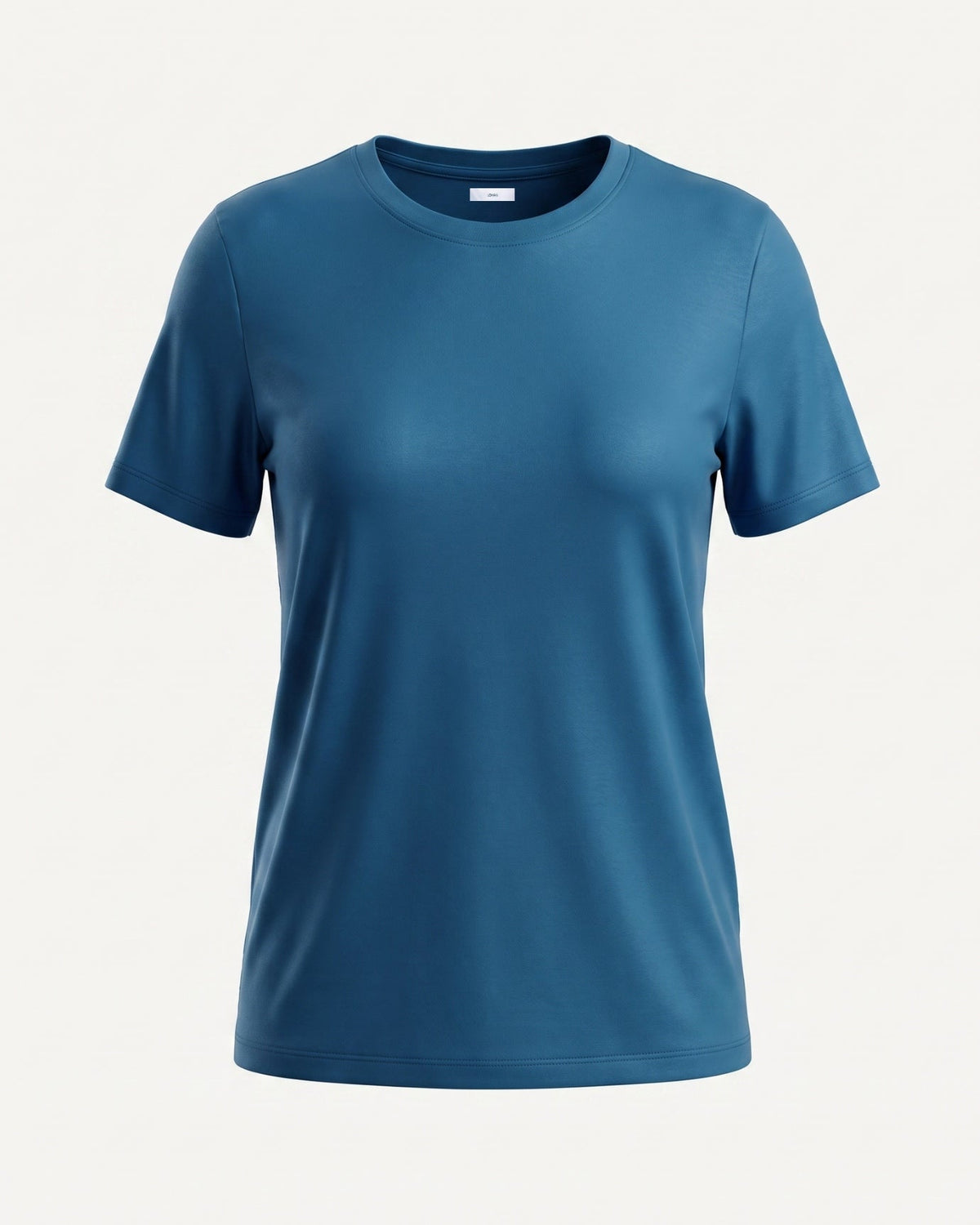 Mercerised Cotton Round Neck Tailored Fit T-Shirt – view 22