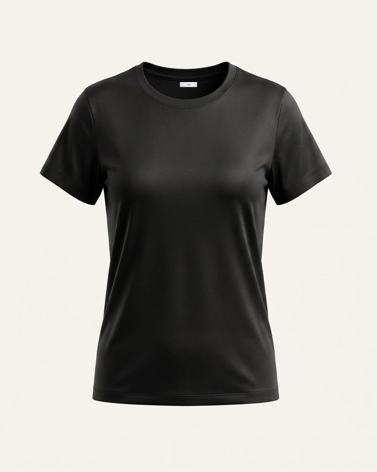 Mercerised Cotton Round Neck Tailored Fit T-Shirt – view 25
