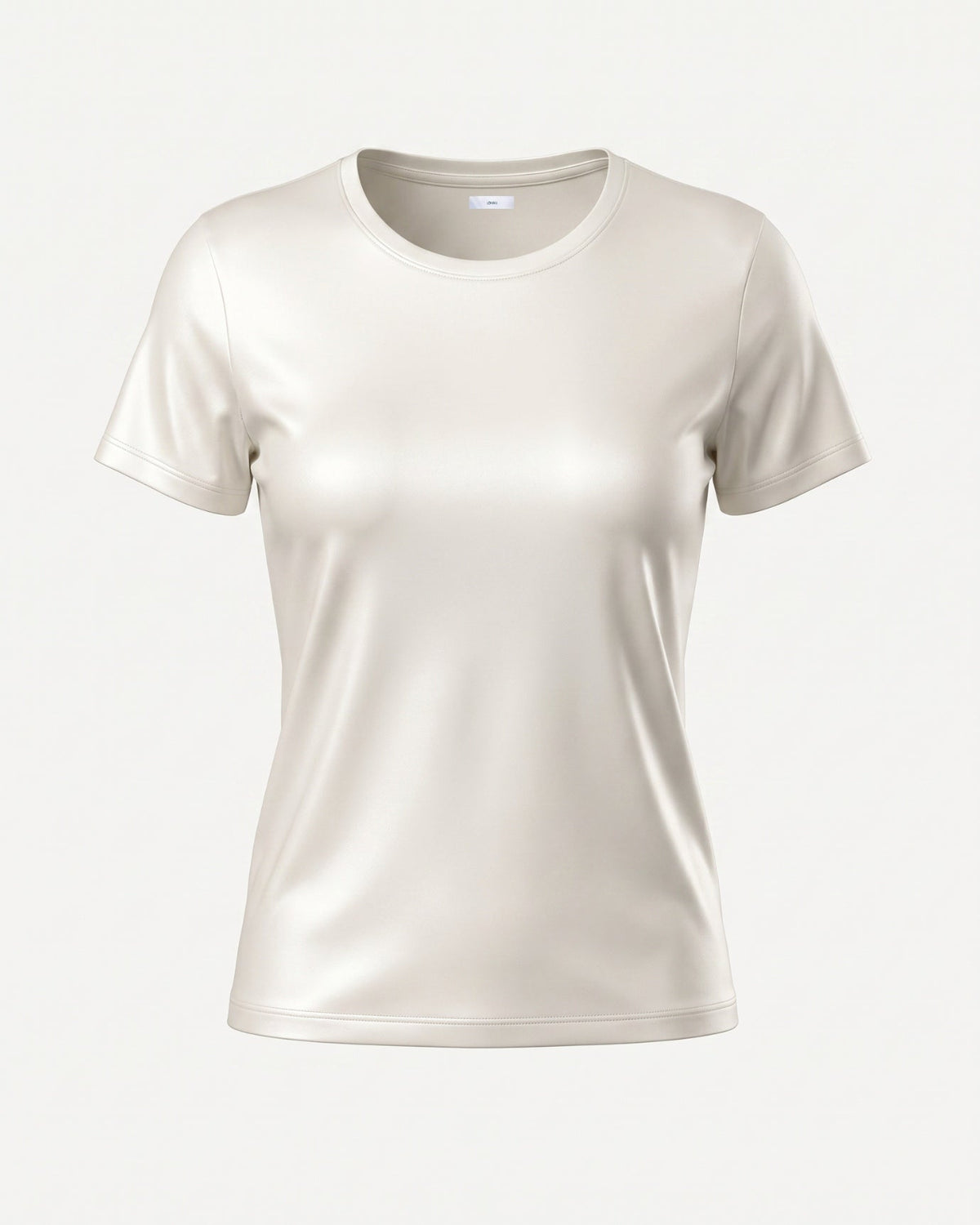 Mercerised Cotton Round Neck Tailored Fit T-Shirt – view 28