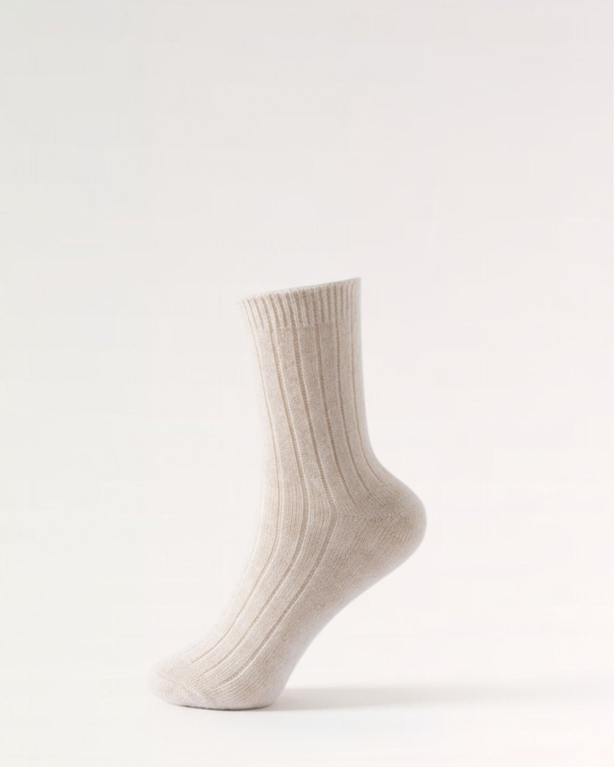 Soft Pure Cashmere Knitted Socks for Everyday Warmth – view 4