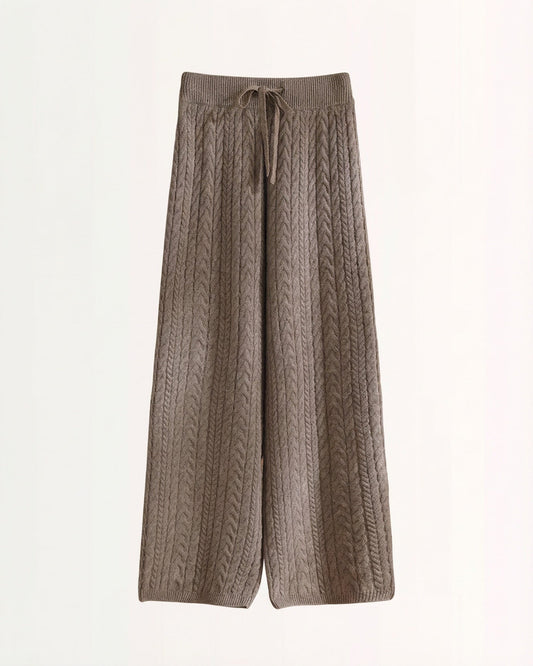 Thick 100% Wool Tailored Trousers for Winter Warmth