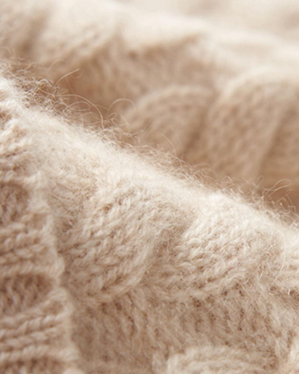 Soft Stretchy Knitted Pure Cashmere Winter Hat – view 3