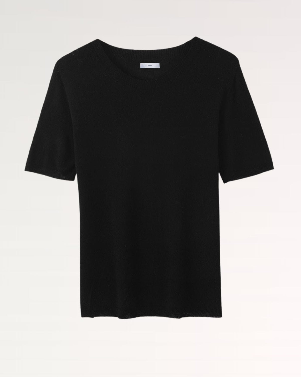 Soft-Touch Wool Blend Half Sleeve Knitted T-Shirt – view 11