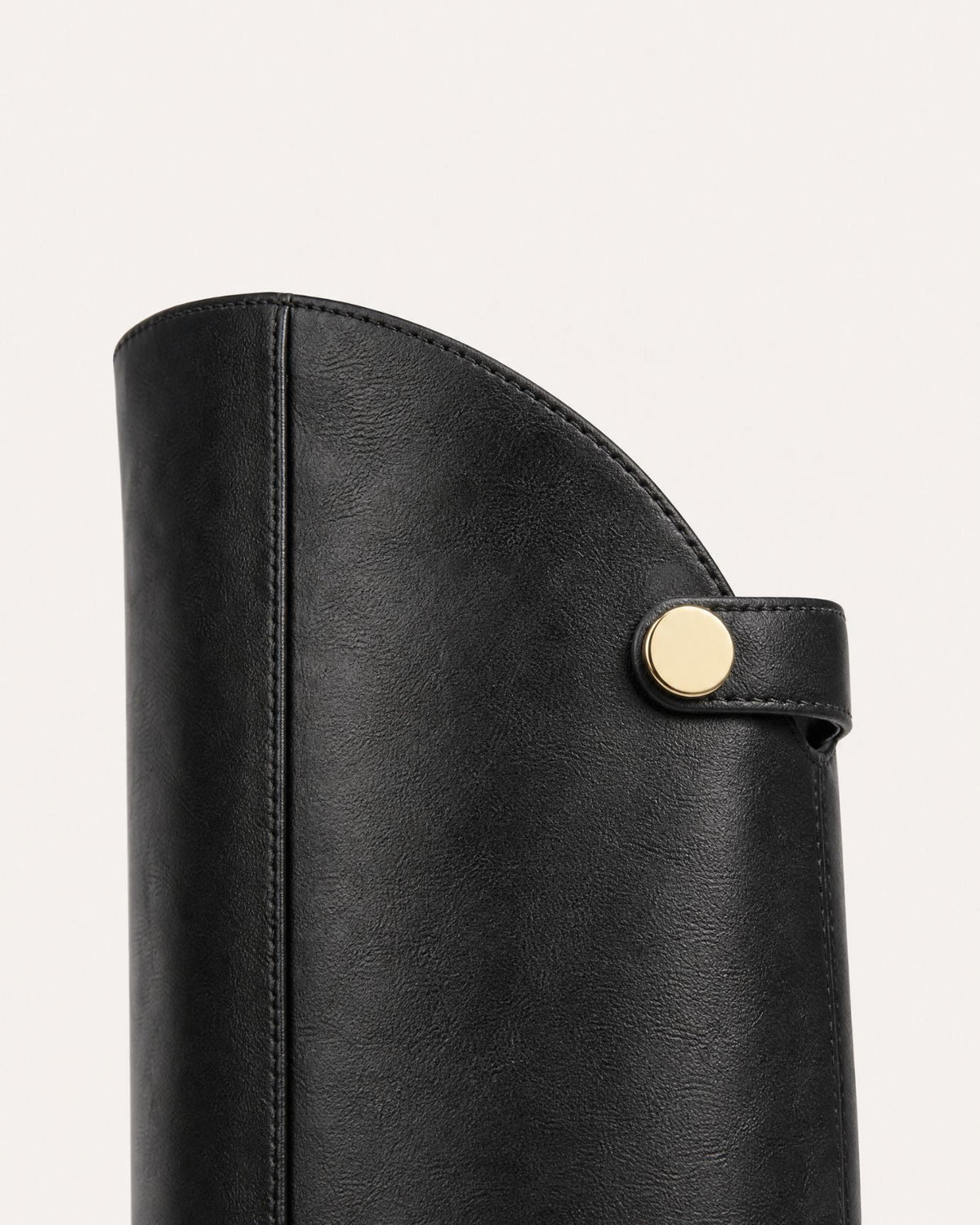 Pointed Toe Straight Shaft High Heel Boots with Leather Lining – view 3