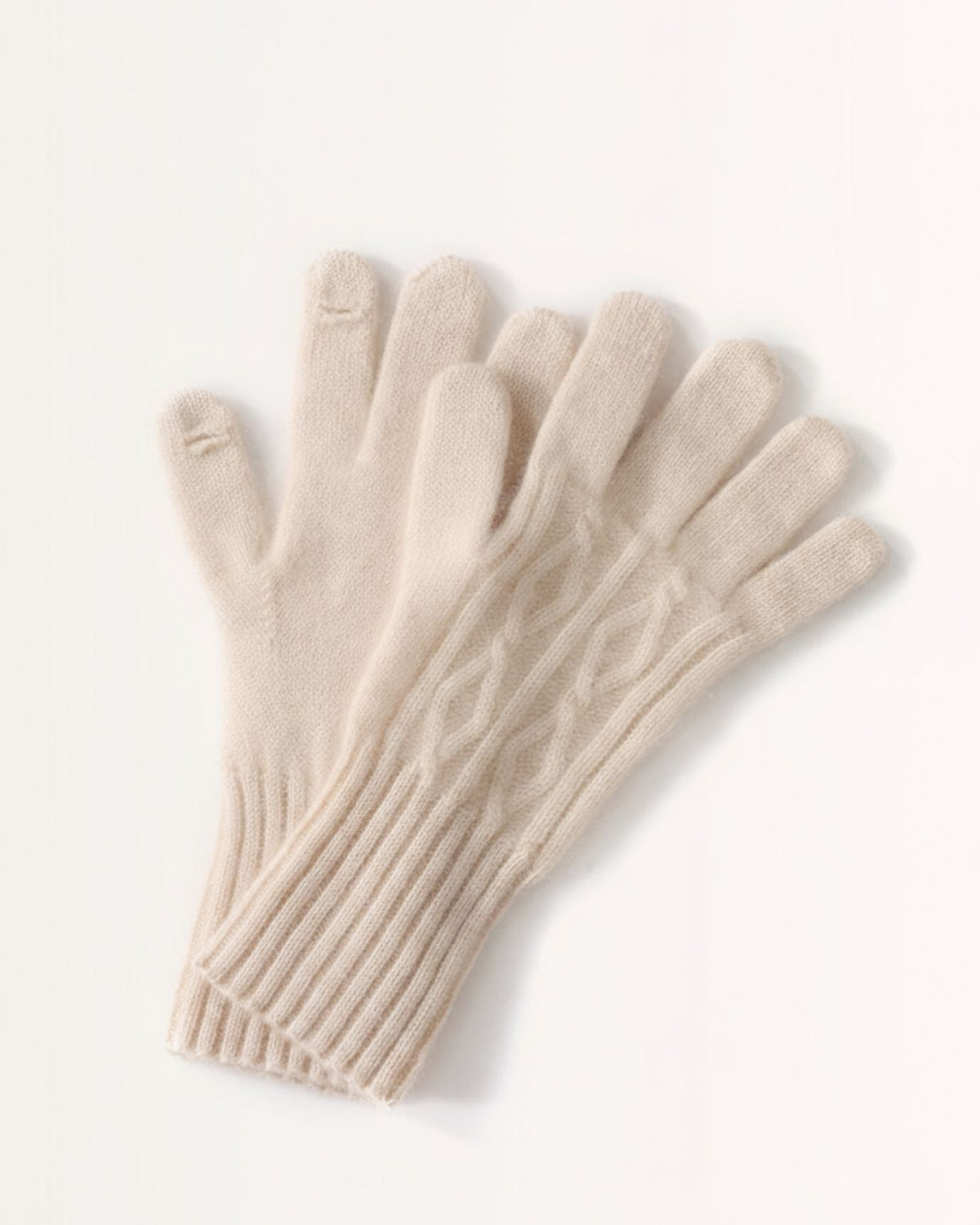 Thick Windproof Pure Cashmere Gloves with Snug Fit – view 4