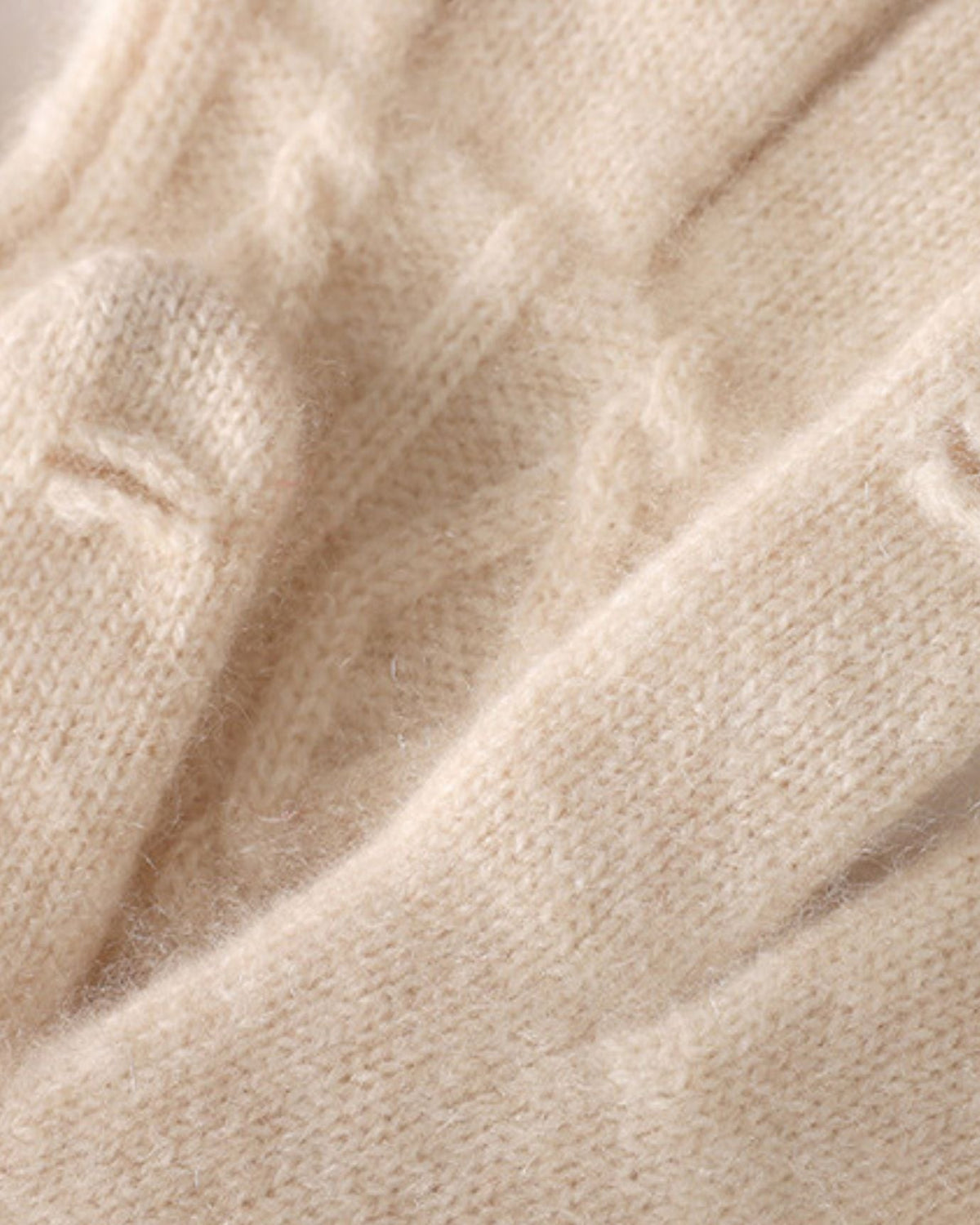 Thick Windproof Pure Cashmere Gloves with Snug Fit – view 5