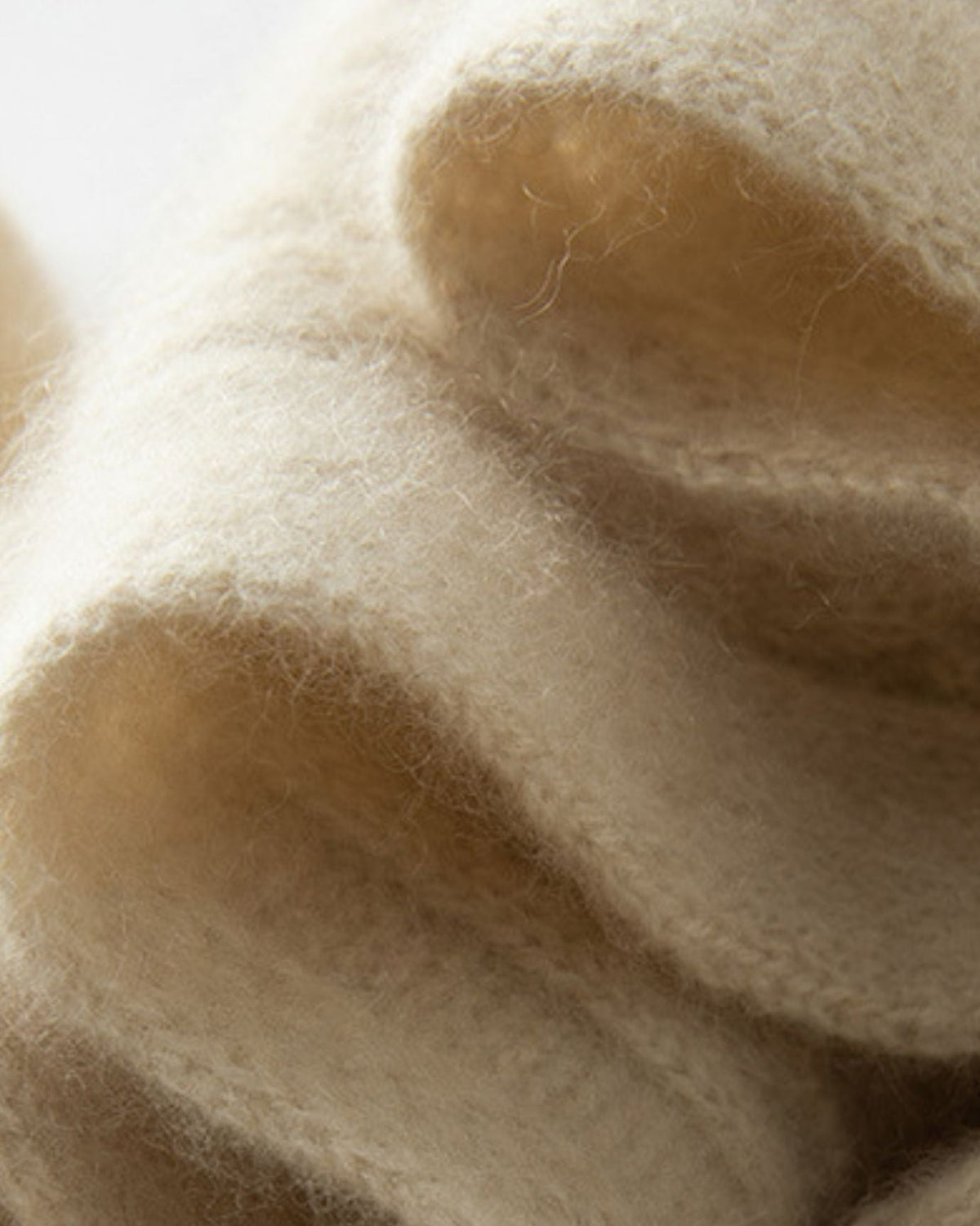 Thickened Long Scarf in 100% Pure Cashmere for Extra Warmth – view 8